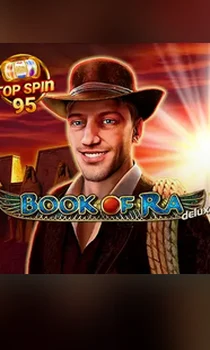 Book of Ra Deluxe Top Spin Max RTP Logo