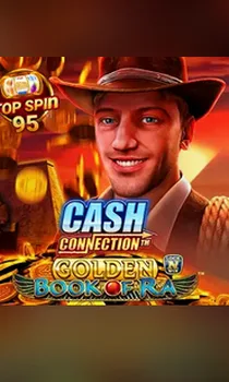 Cash Connection Golden Book of Ra Top Spin Max RTP Logo